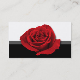 Red Rose - Florist business cards
