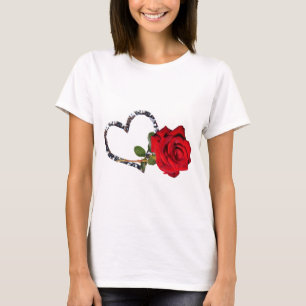 red rose flower T-Shirt