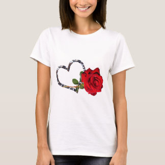 red rose flower T-Shirt