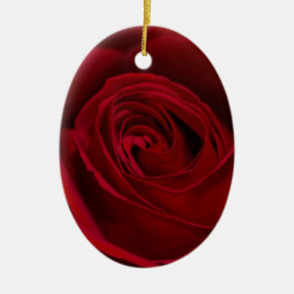 Red Rose Gorgeous Ceramic Tree Decoration