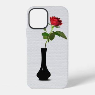 Red Rose in Black Vase Case-Mate iPhone Case
