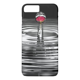 red rose in water droplet iPhone 8 plus/7 plus case