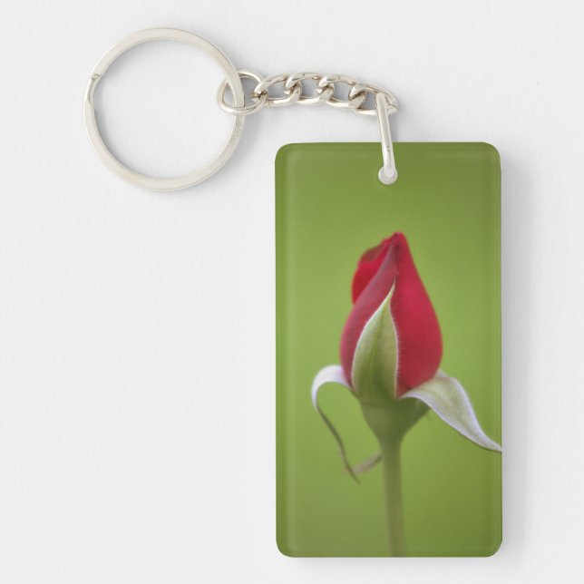Red Rose Key Chain (Front)