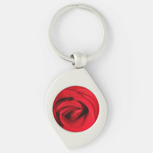 Red Rose Key Ring