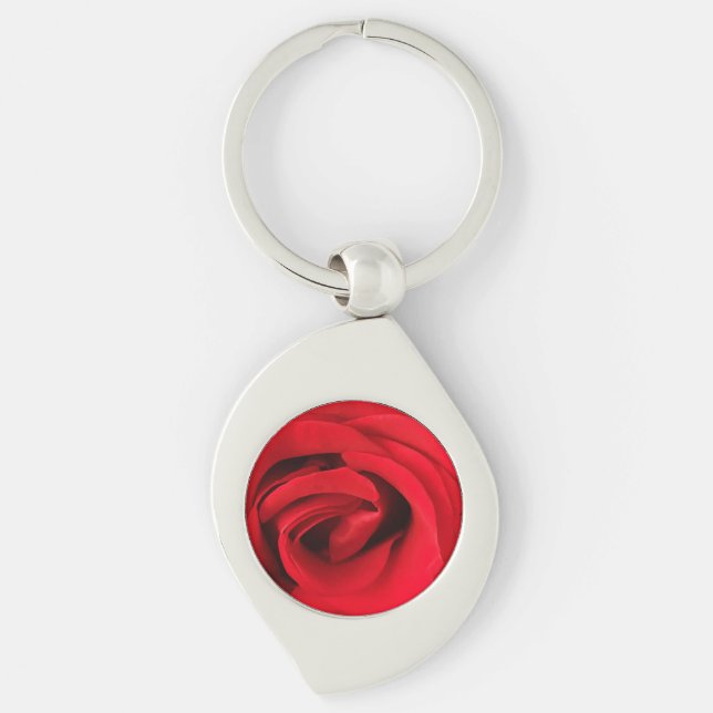 Red Rose Key Ring (Front)
