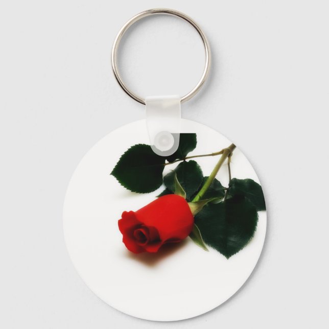 Red Rose Key Ring (Front)