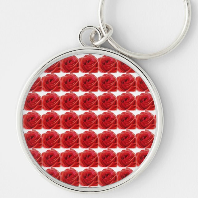 Red Rose Key Ring (Front)