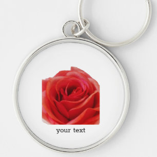 Red Rose Key Ring