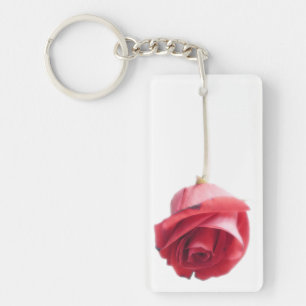 Red Rose Key Ring