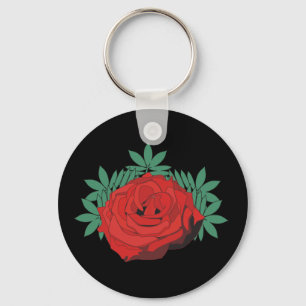 Red Rose Keychain