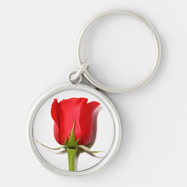 Red Rose Keychain (Front)