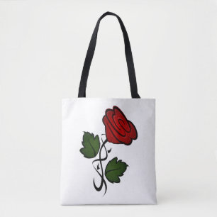 Red Rose Kiss kash002 Tote Bag