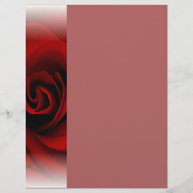 Red Rose Letterhead (Front)