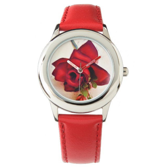 Red Rose,Love_ Watch (Front)
