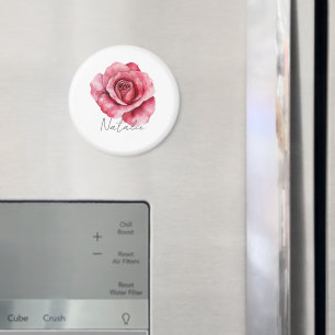 Red Rose Magnet