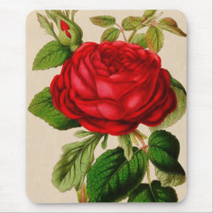 Red Rose Mouse Pad