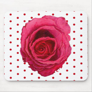 Red Rose Mousepad