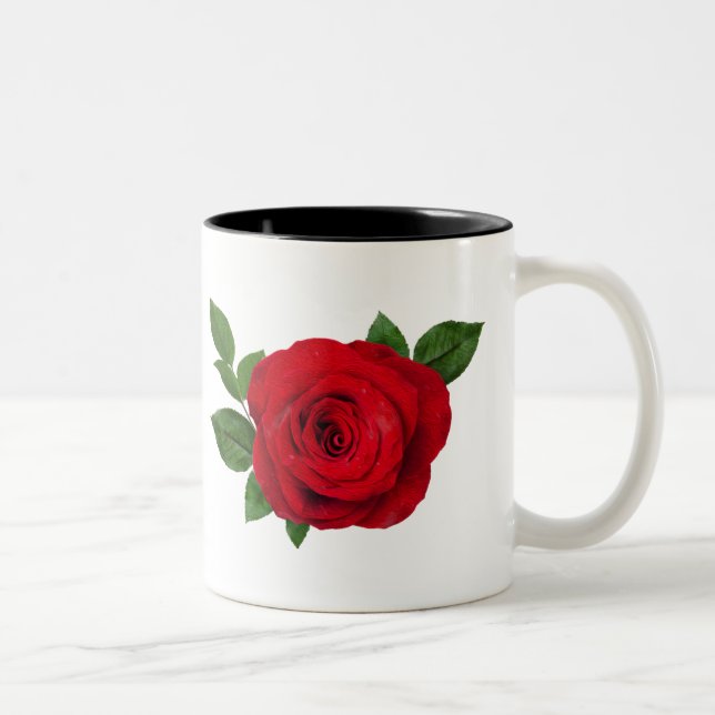 Red Rose Mug (Right)