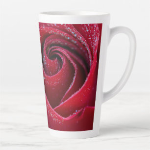 red rose mug cup