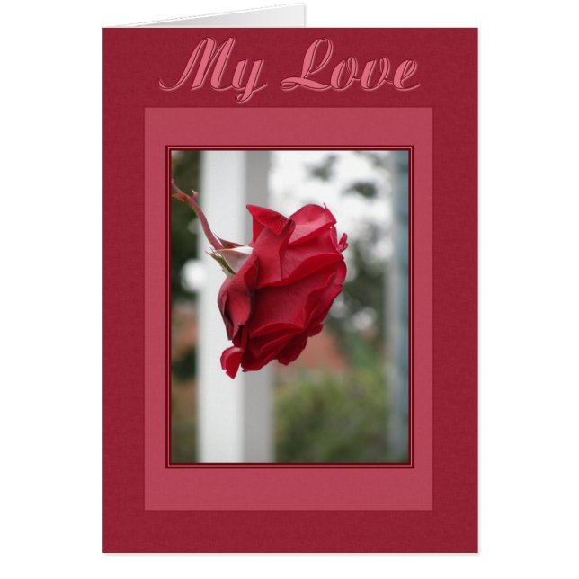 Red Rose My Love (Front)