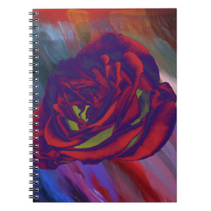 Red Rose Notebook