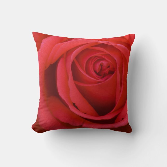 Red Rose Pillow (Front)