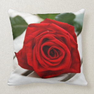 Red Rose Pillow