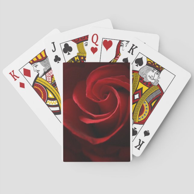 Red Rose Playing Cards (Back)