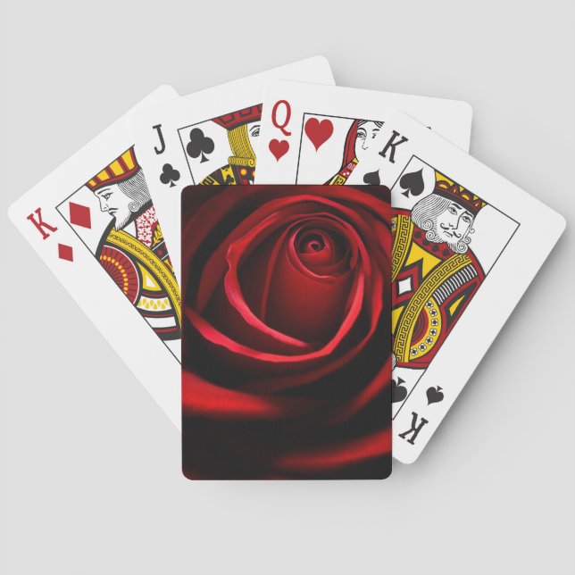 Red Rose Playing Cards, Standard Index faces. Cards (Back)
