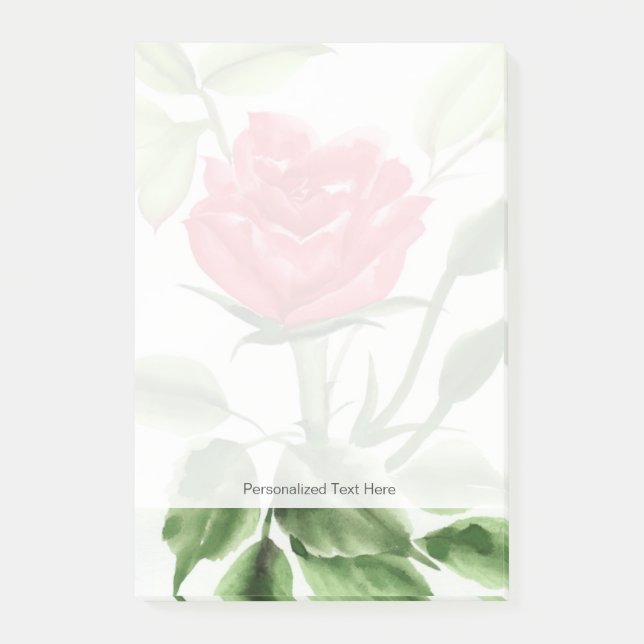 Red Rose Post-it Notes (Front)