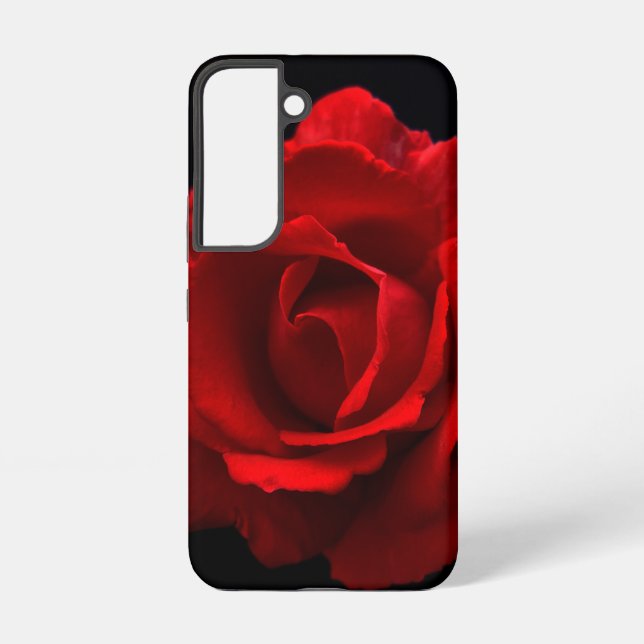 Red Rose sgcna Samsung Galaxy S22 Case (Back)
