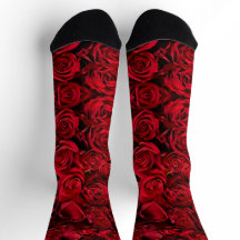 Red Rose Socks