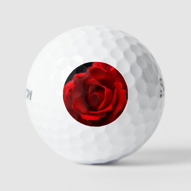 Red Rose ssf gbcna Golf Balls (Front)