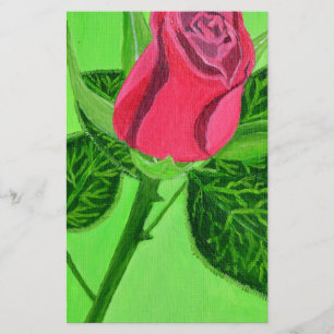 Red Rose Stationery