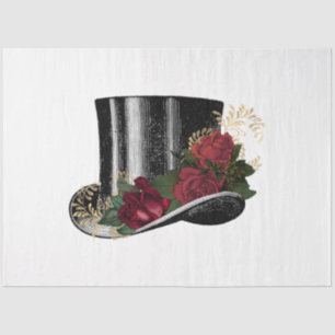 Red Rose Steampunk Series Design 2 Tissue Paper