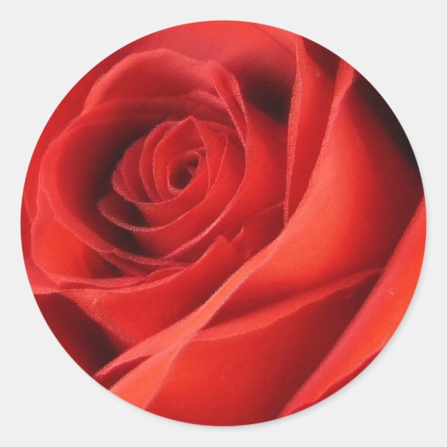 Red rose stickers (Front)