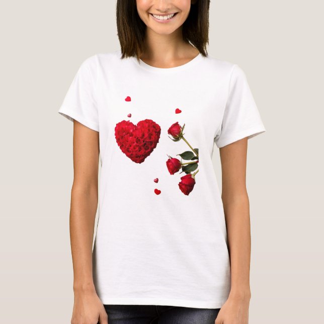 Red Rose T-Shirt (Front)