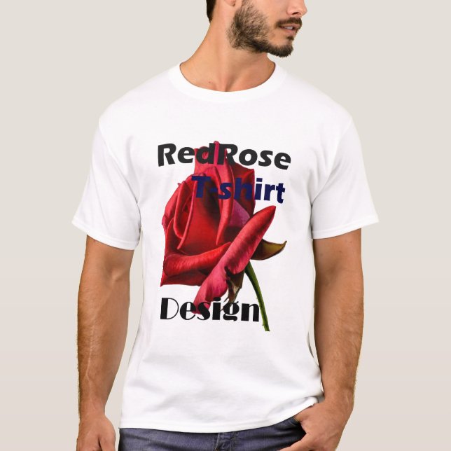 Red Rose T-Shirt (Front)