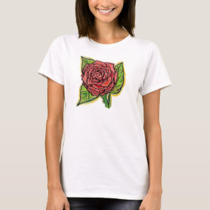 Red rose tank