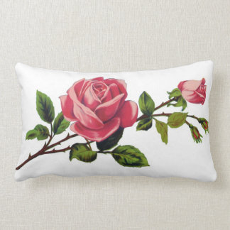 Red Rose Throw Pillow