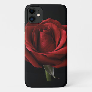 Red rose throw pillow iPhone 11 case
