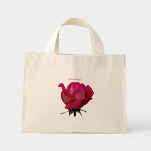 Red rose Thunder_Cove Mini Tote Bag