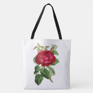 Red Rose Tote Bag
