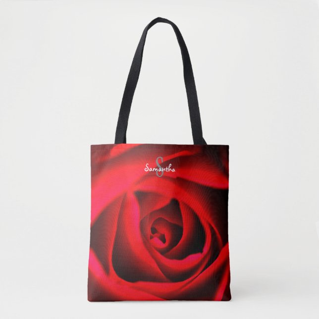 Red Rose Tote bag (Front)