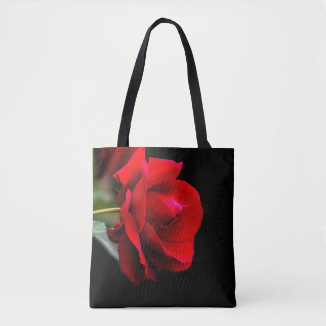 Red rose tote bag (Front)