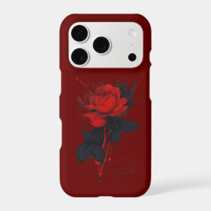 Red Rose Trash Polka Phone Case
