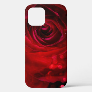 Red rose Valentine's day design iPhone 12 Case