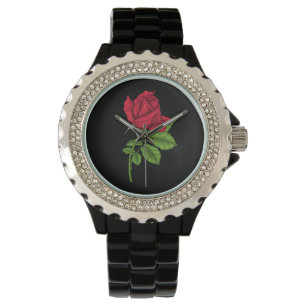 Red rose watch