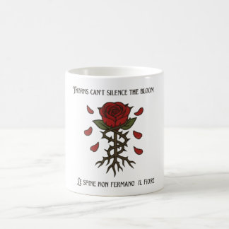 Red Rose with Thorns Mug