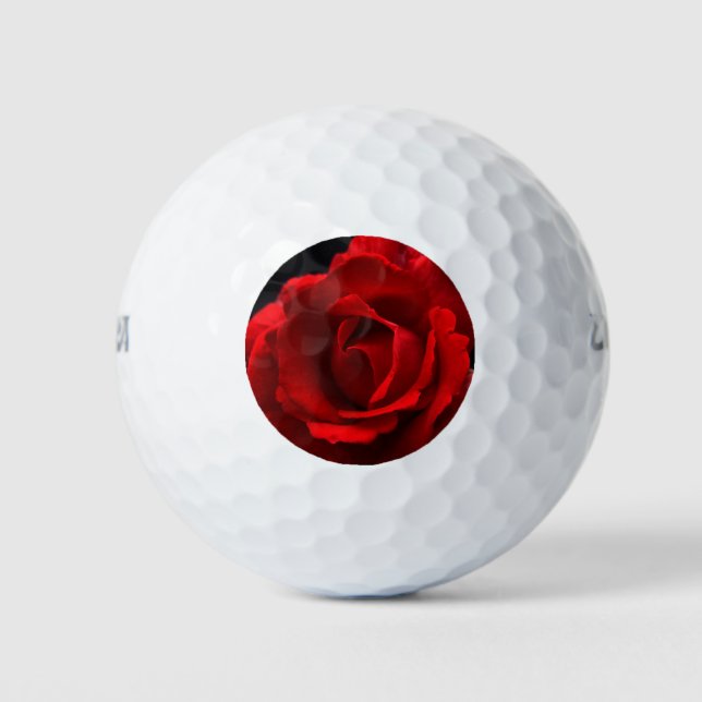 Red Rose wu gbcnm Golf Balls (Front)